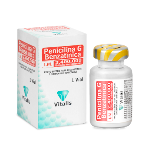 PENICILINA BENZATINICA 2.400.000UI AMP X 1 (VITALIS)